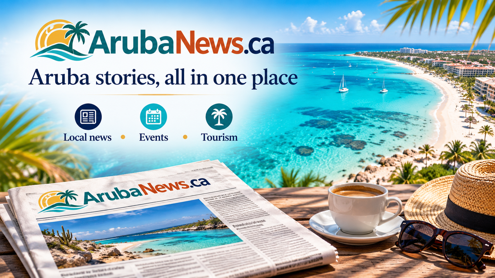 Aruba News website homepage