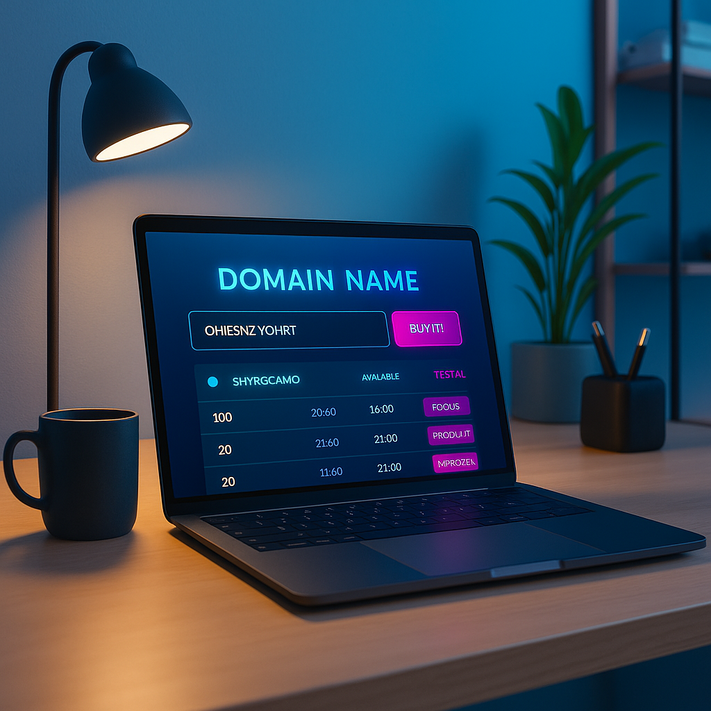 20251010_1925_Domain Name Bidding_remix_01k776czw9f2kanv9sdabyxjjb