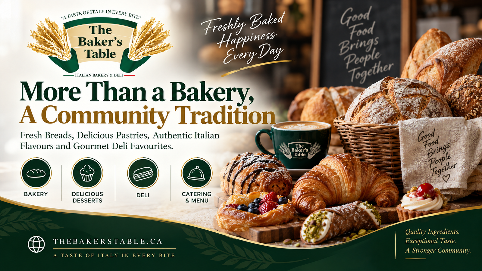 The Baker’s Table website