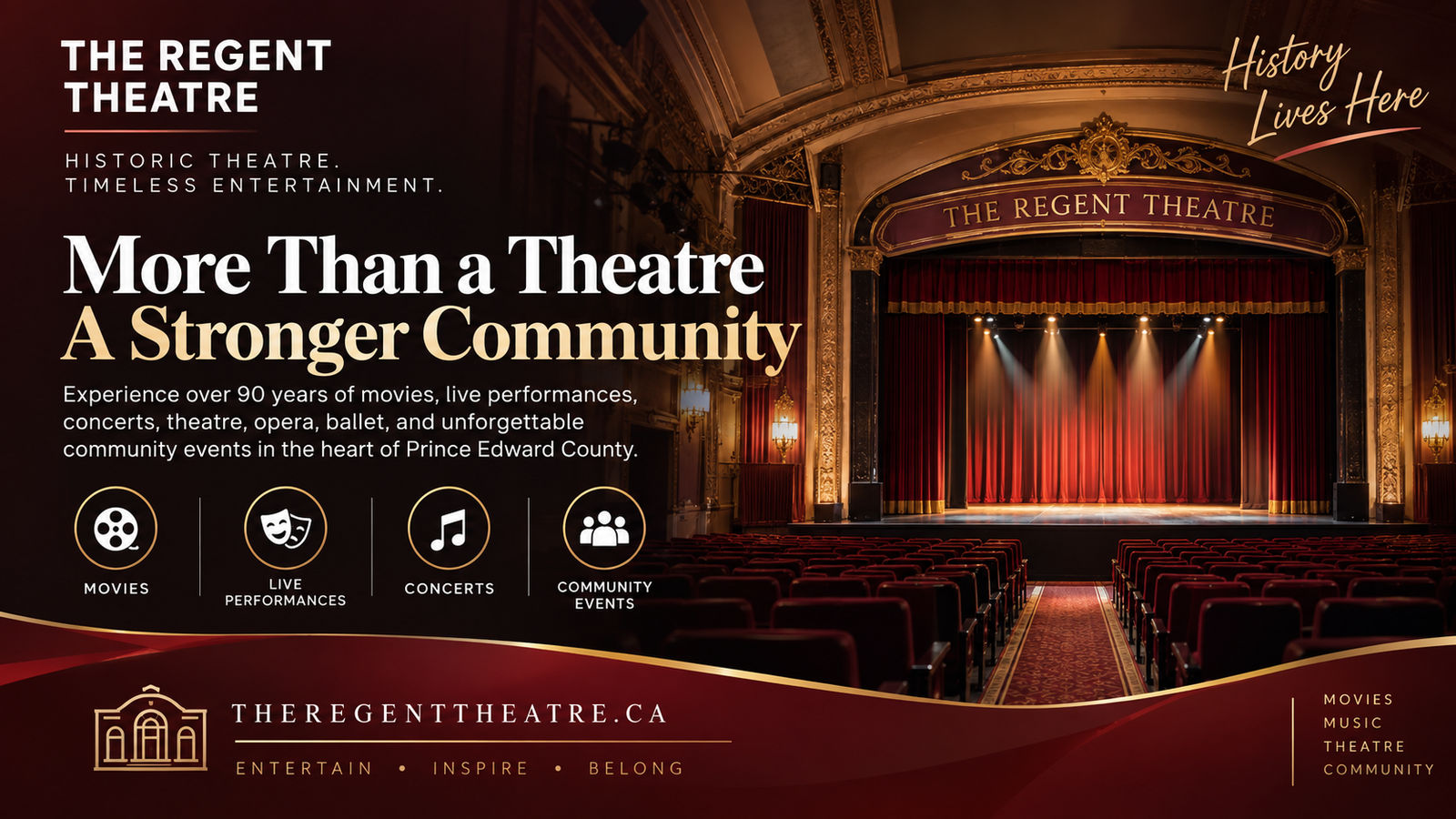 The Regent Theatre website