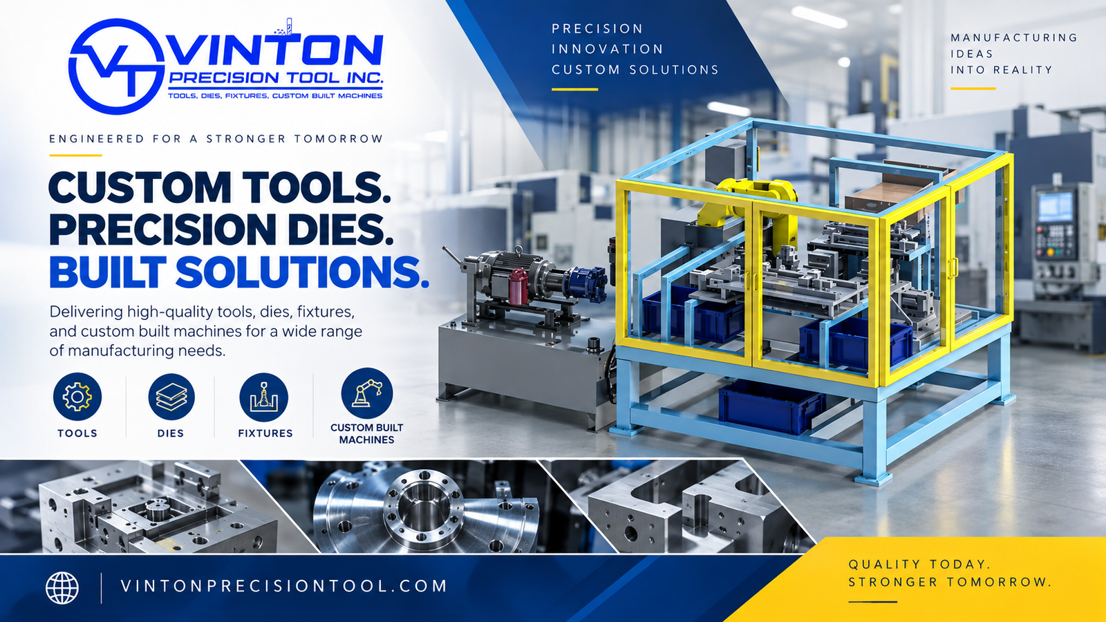 Vinton Precision Tool Inc website