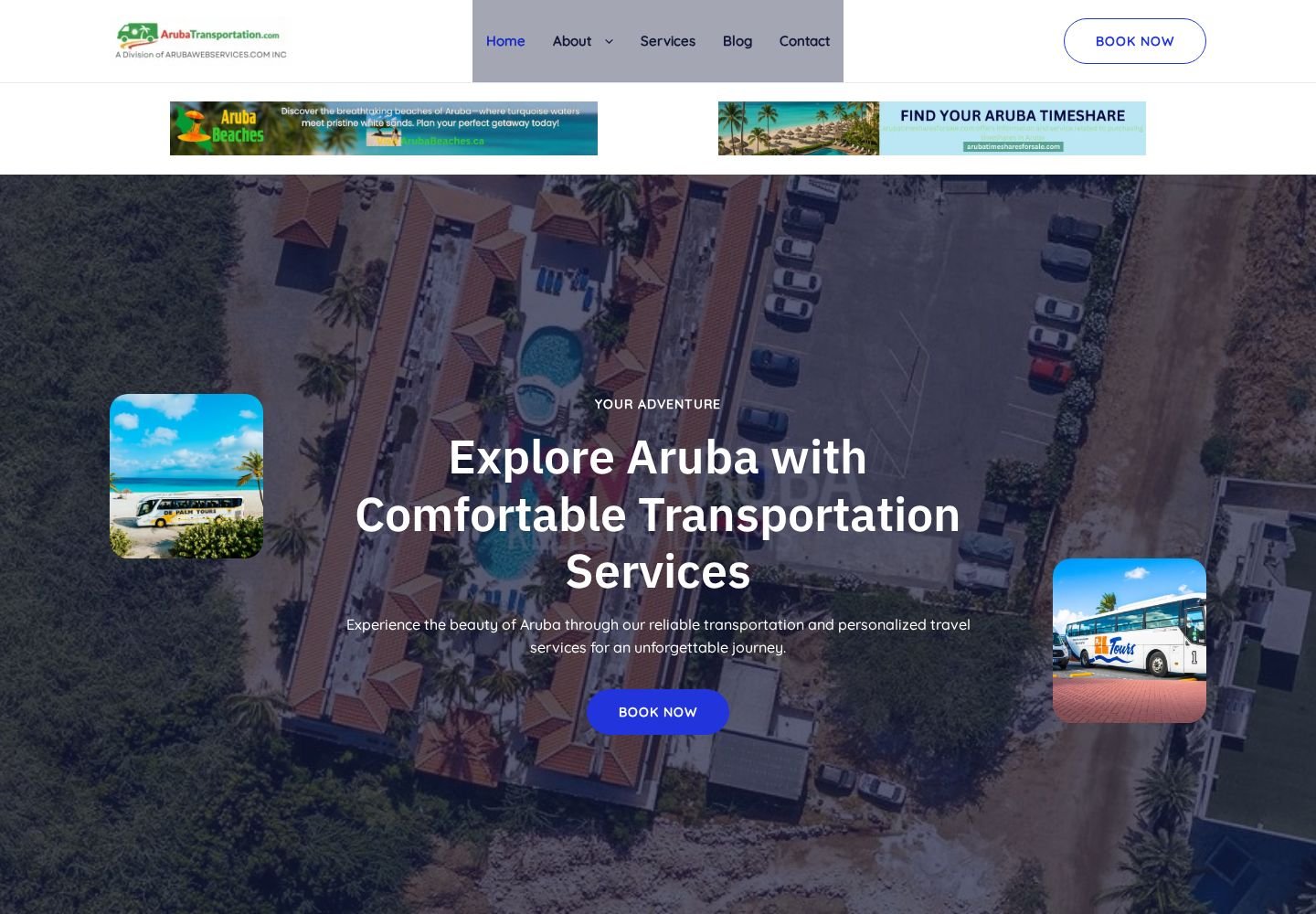 Aruba Transportation website project