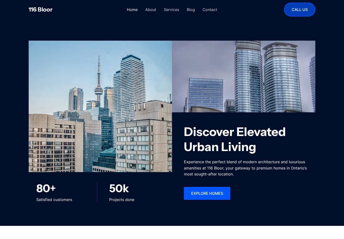 116 bloor website