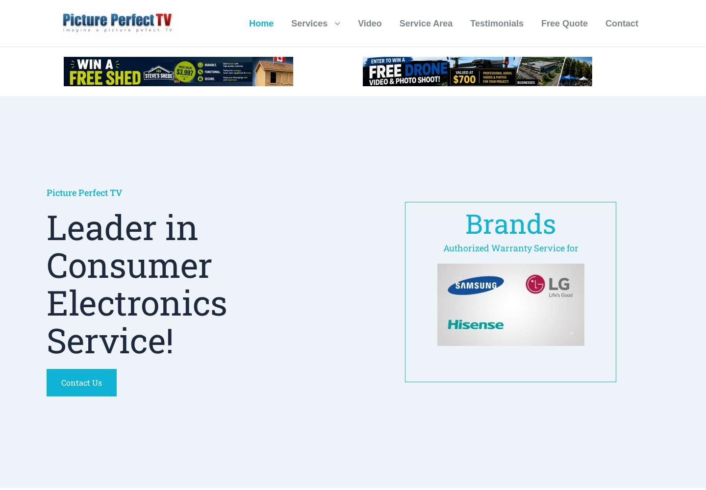 Picture Perfect TV website project