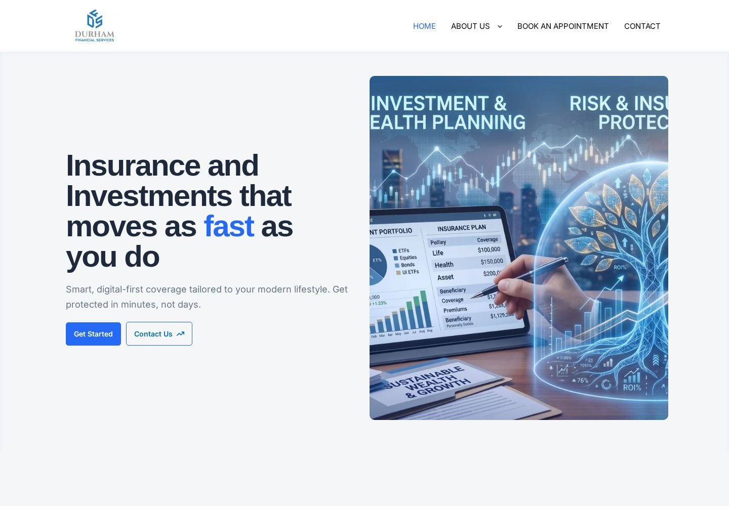 Strike Insurance website project