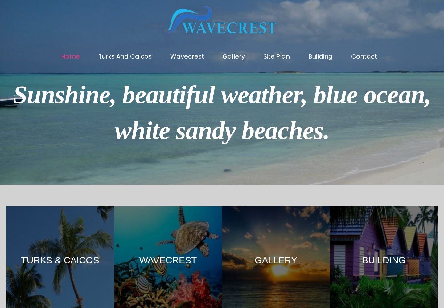 Turks Caicos Property website project