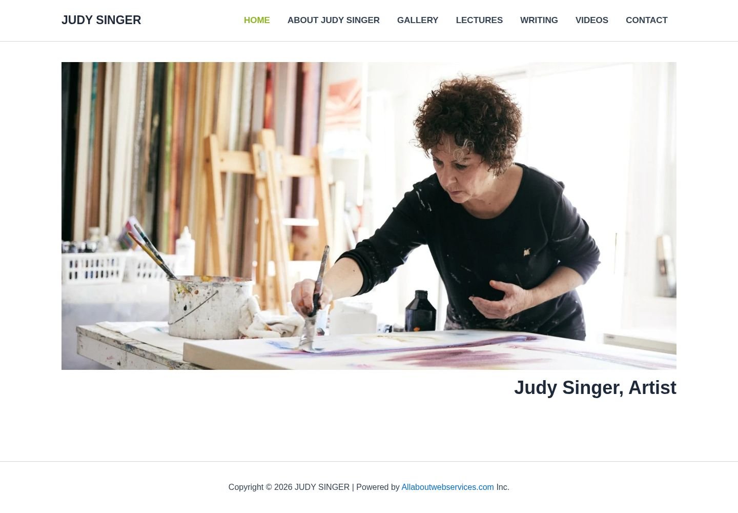 Judy Singer website project