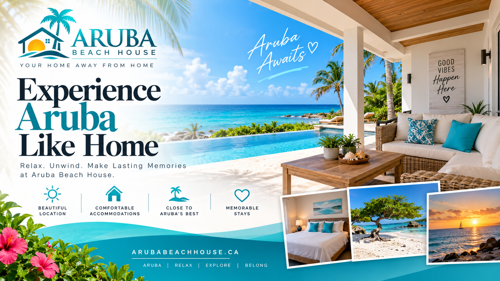Aruba Beach House website