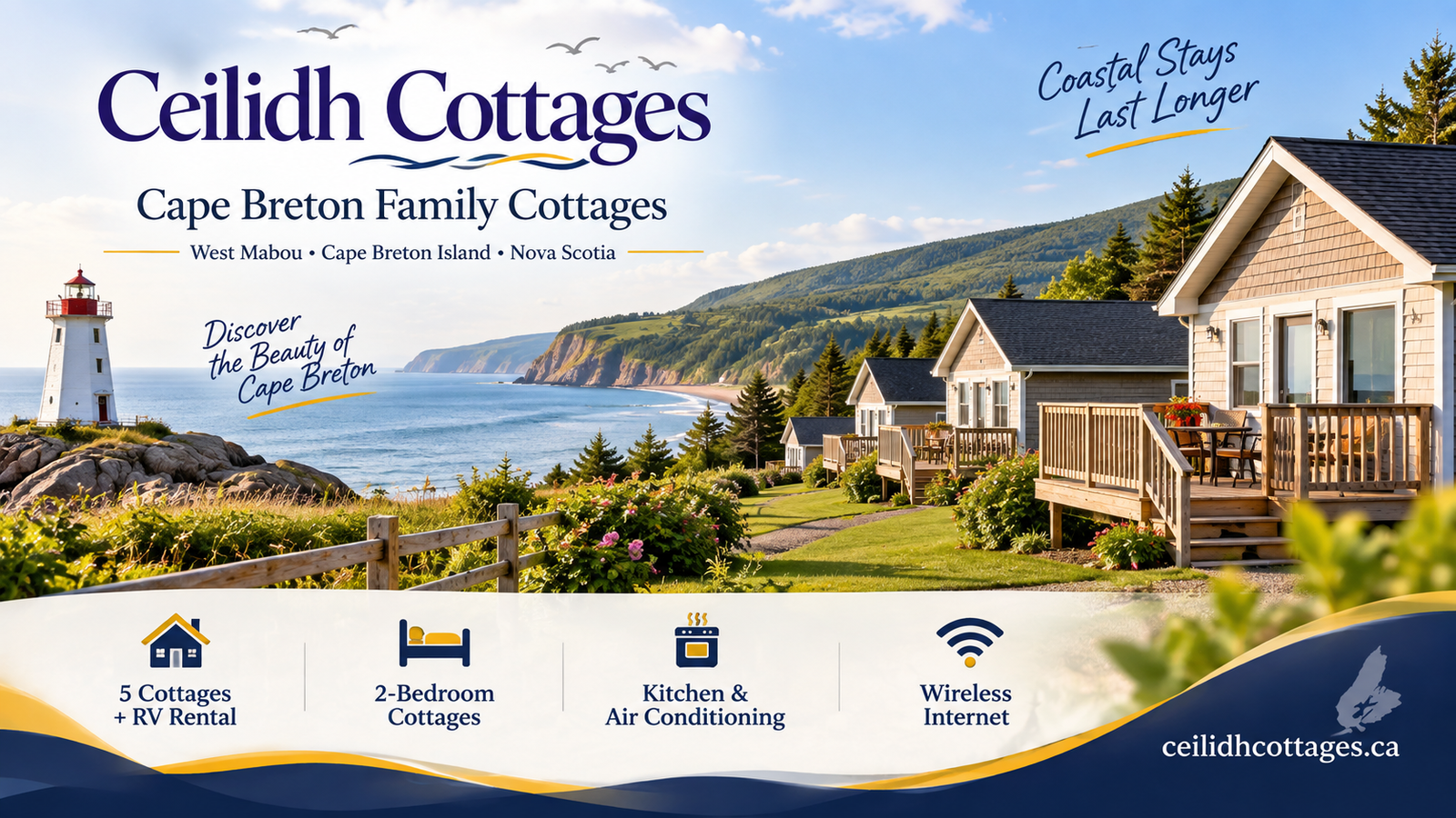 Ceilidh Cottages website project