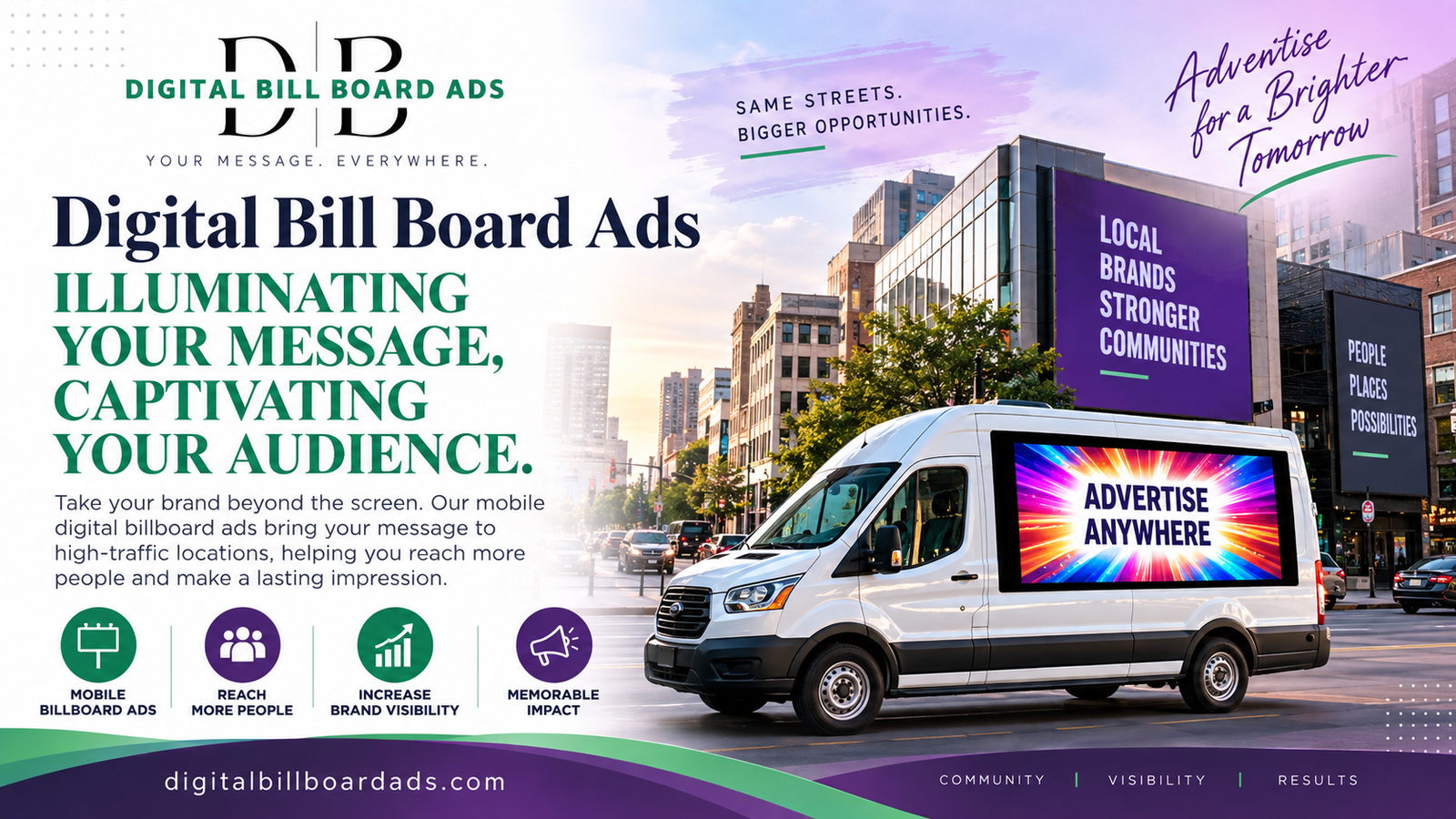 Digital Billboard Ads website project