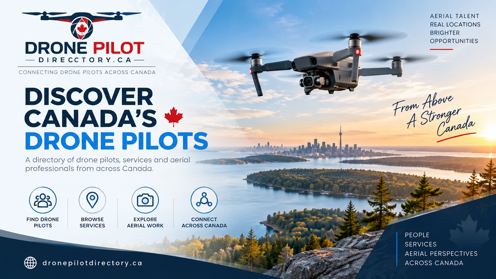 Drone Pilot Directory website project