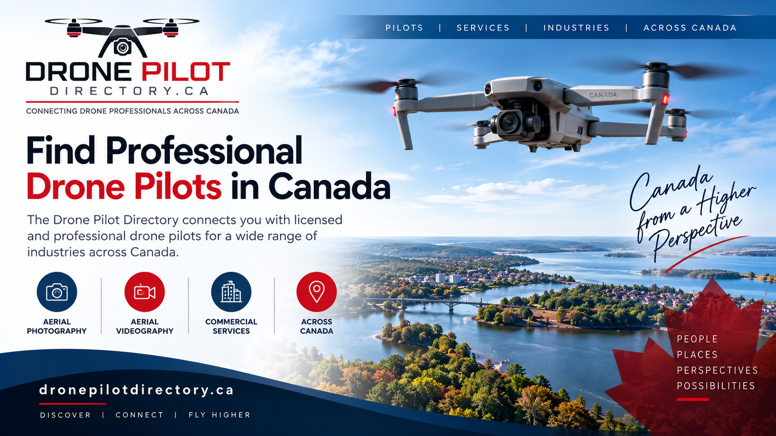 Drone Pilot Directory website project