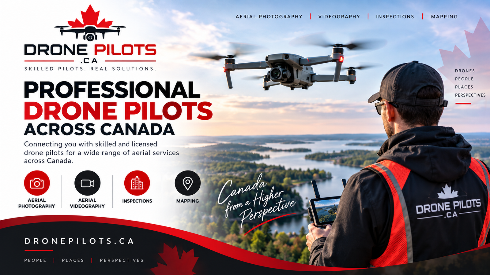 Drone Pilots website project
