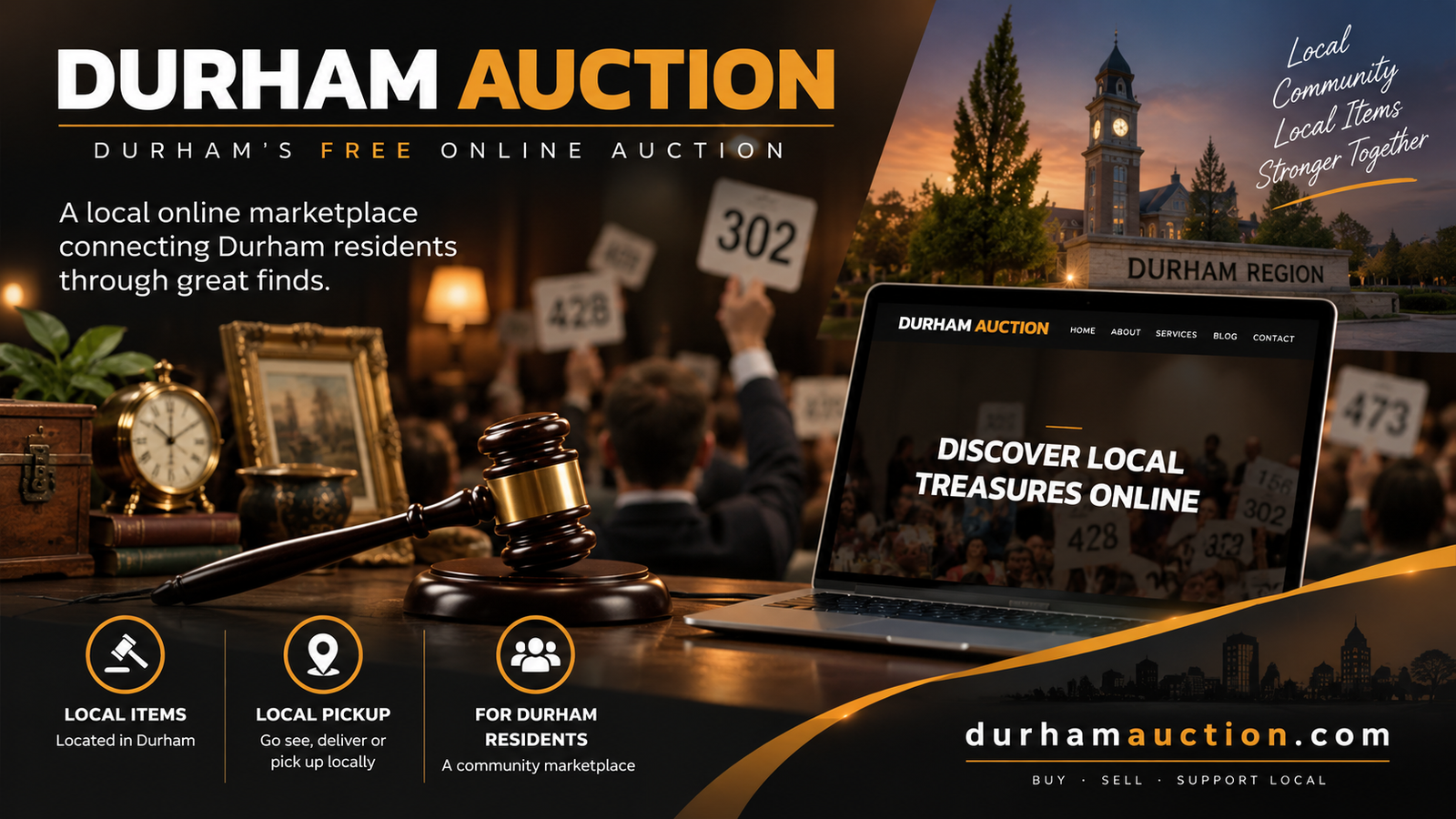 Durham Auction website project