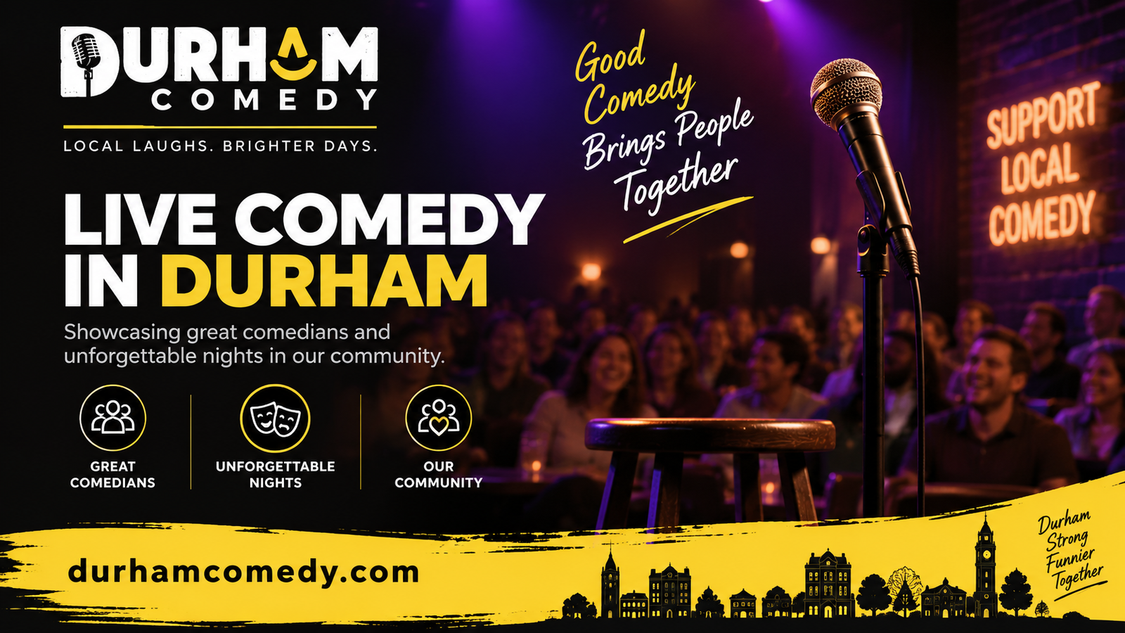 Durham Comedy website project