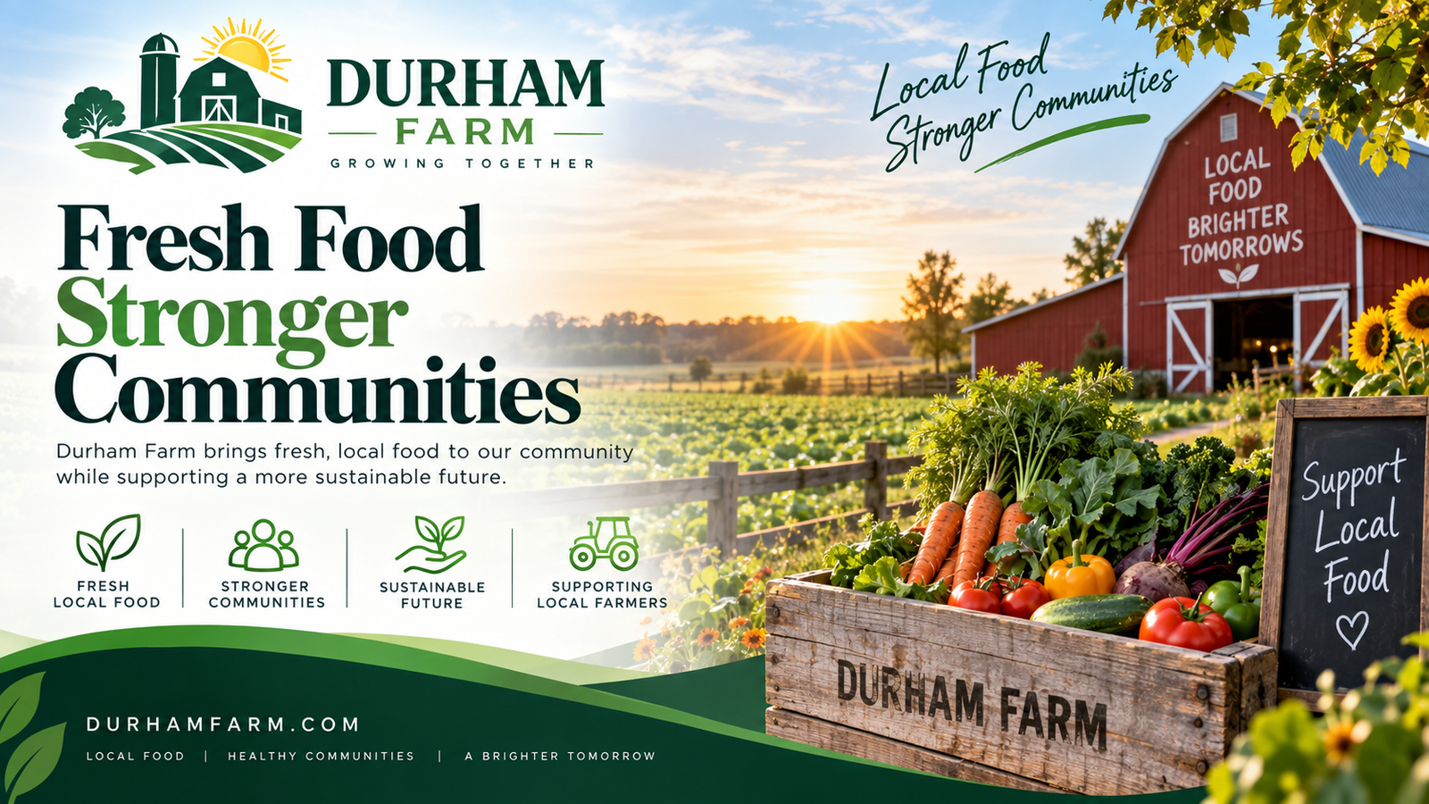 Durham Farm website project
