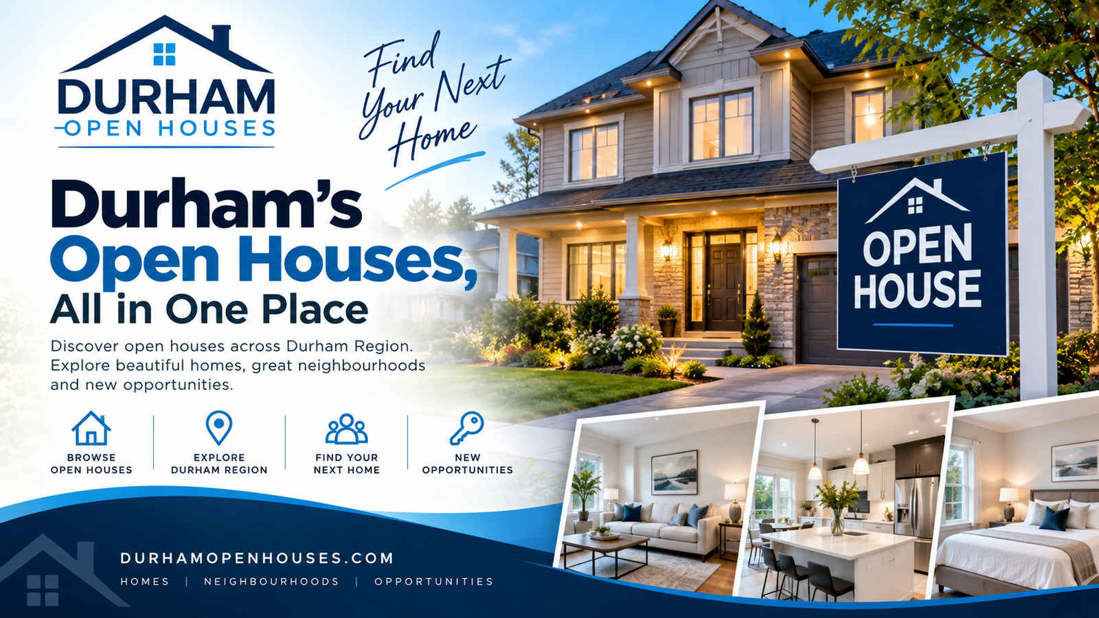 Durham Open Houses website project