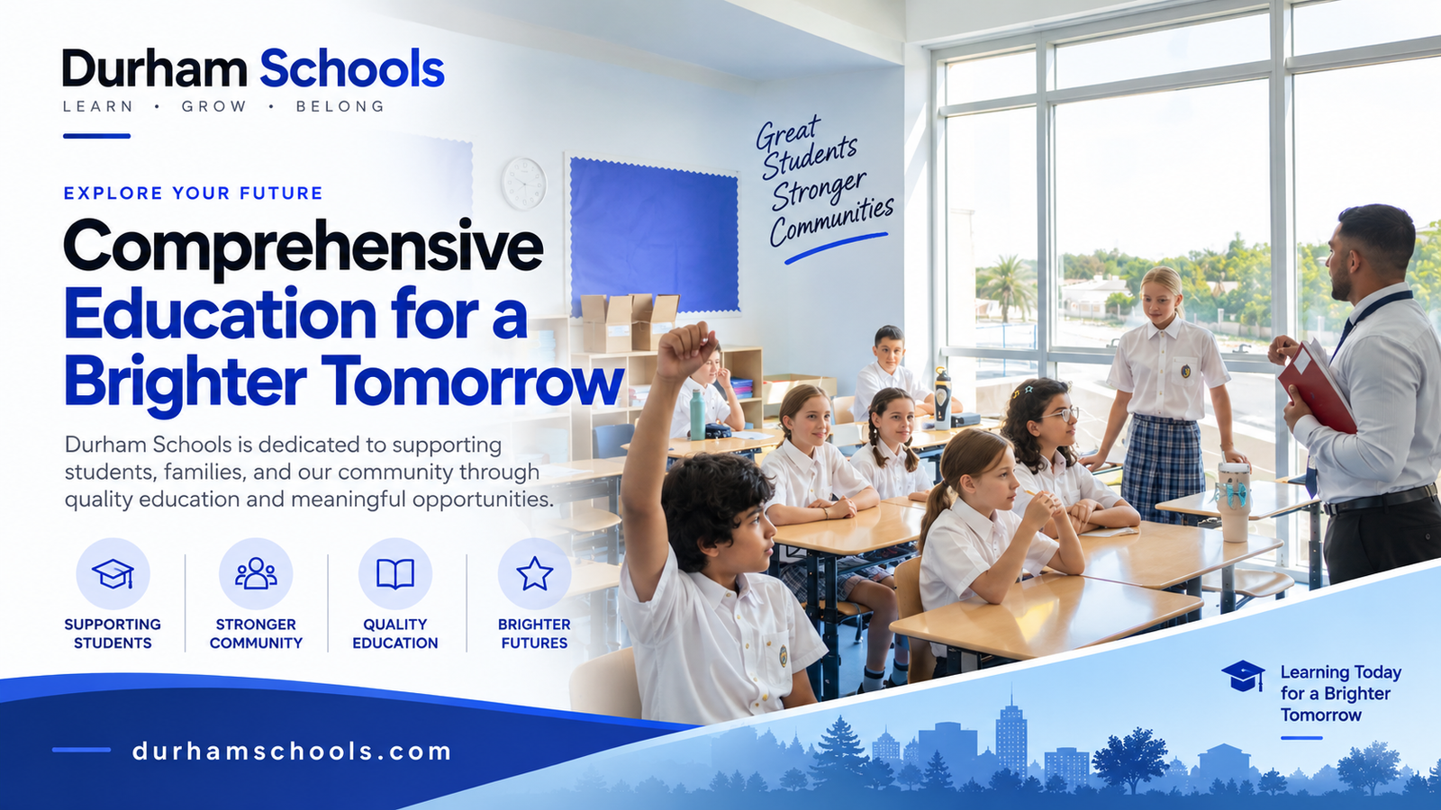 Durham Schools website project