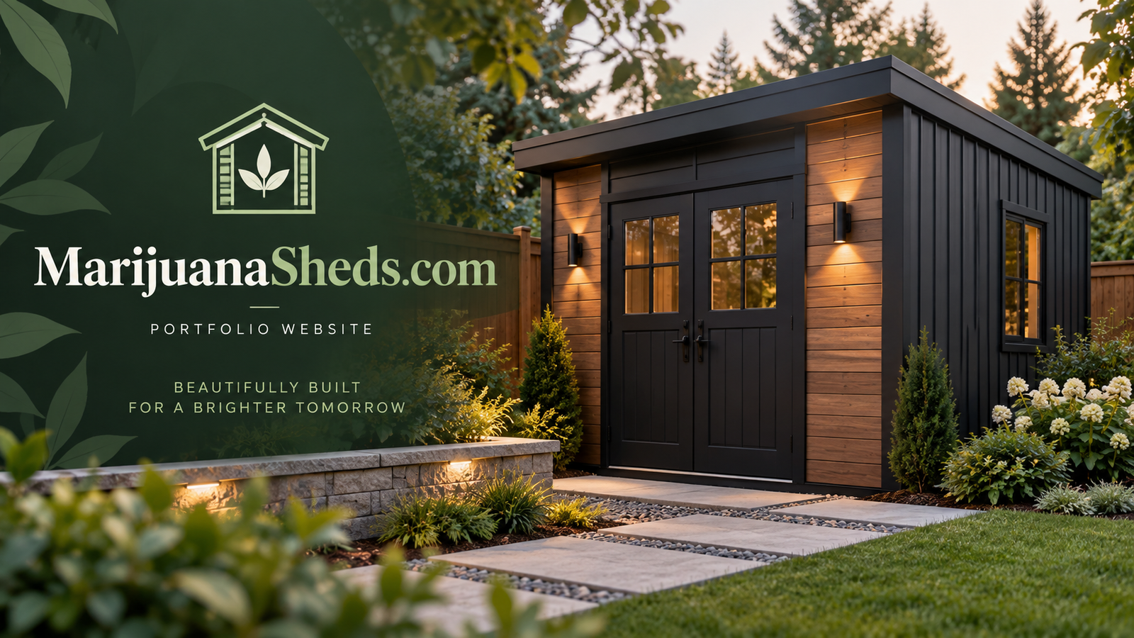 Marijuana Sheds website