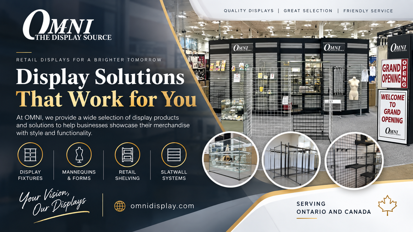 Omni Display website project