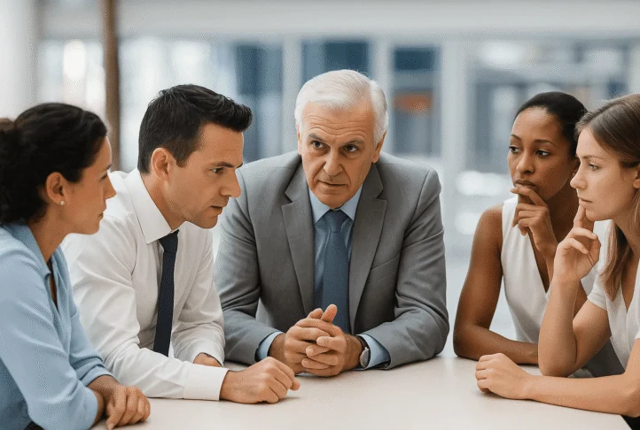 20250606 1351 Business Consultation Discussion remix 01jx35t6k1ftjrtbfezx4gncp8 730x486x4x0x722x486x1749232575