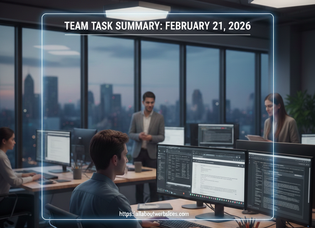 Task summary task summary