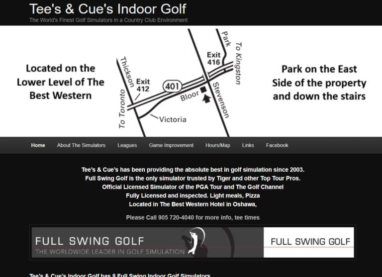 Tee's & Cue's Indoor Golf Screenshot 2026 02 05 215855 768x557