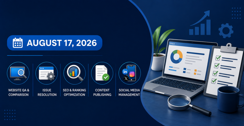 Daily Work Summary Report – August 17, 2026