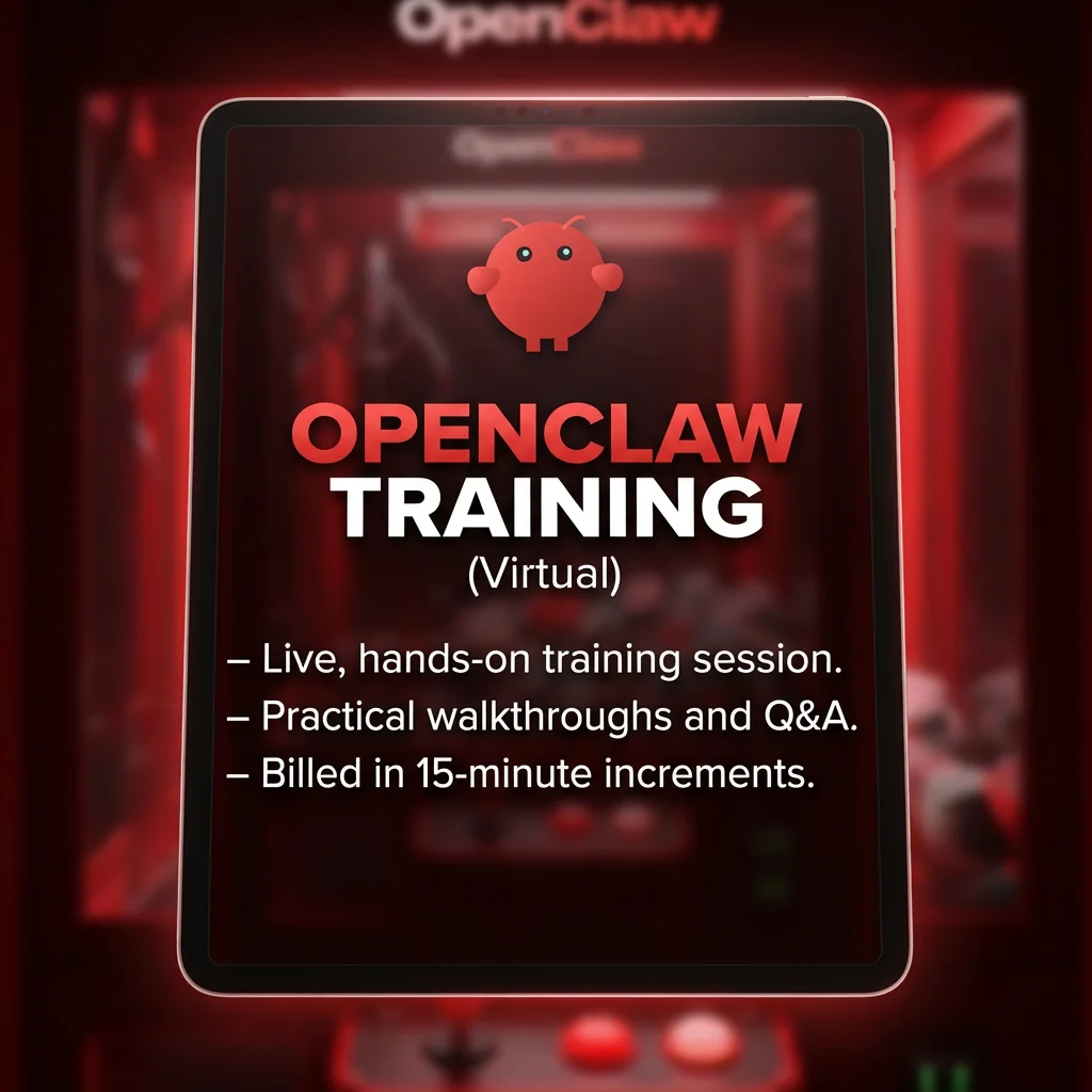 openclaw training virtual