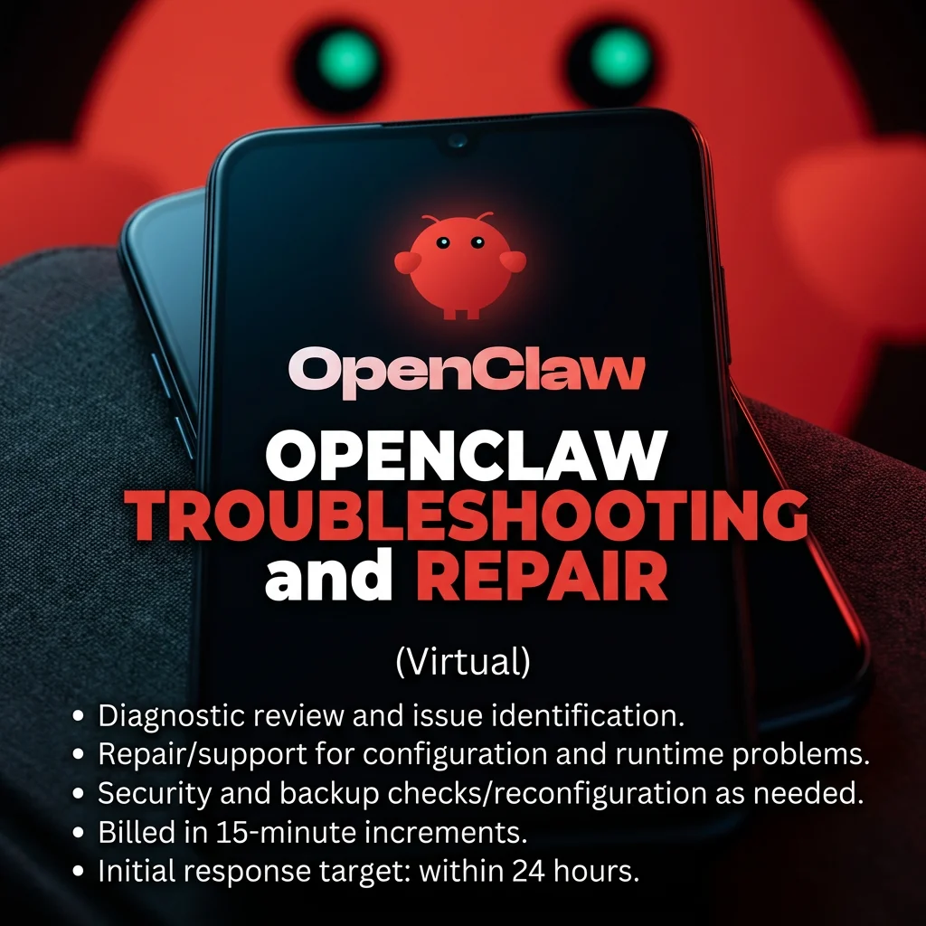openclaw troubleshooting and repair