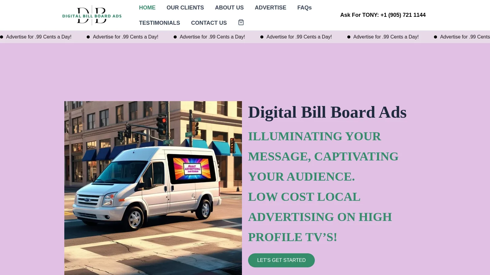 Digital Billboard Ads
