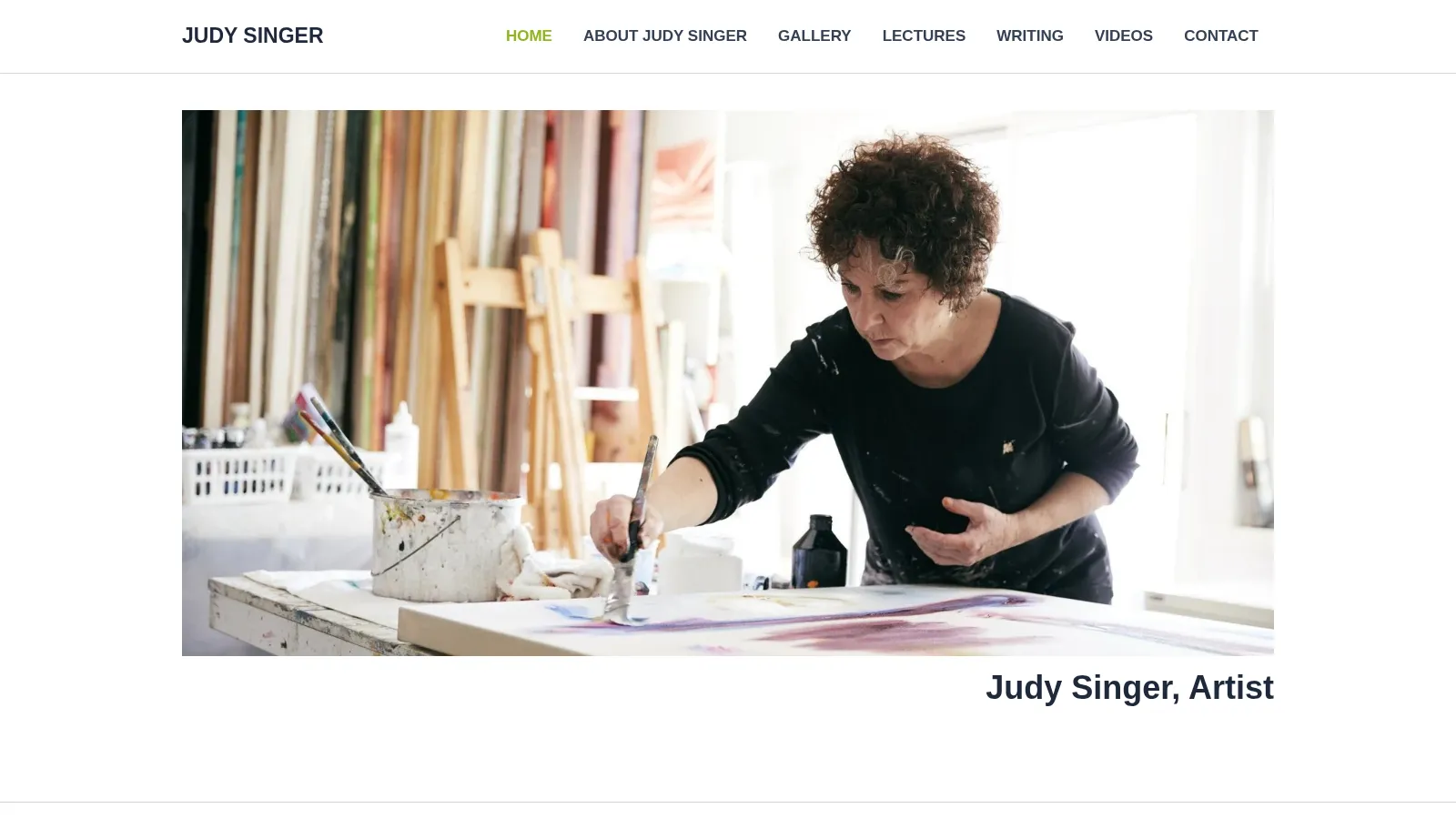 Judy Singer website project