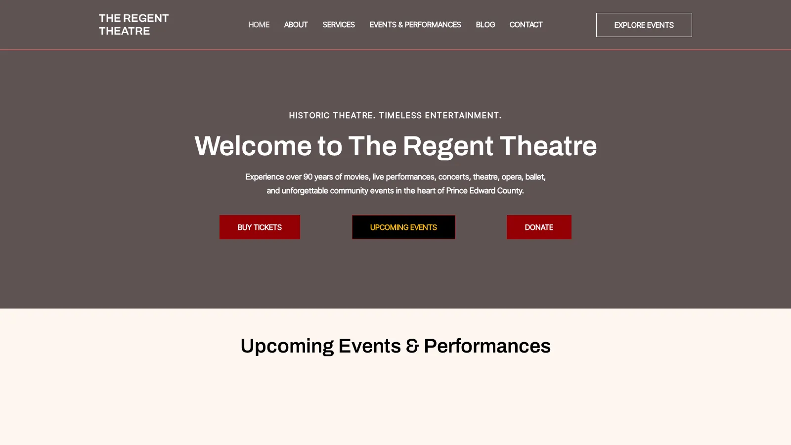 The Regent Theatre project image 1
