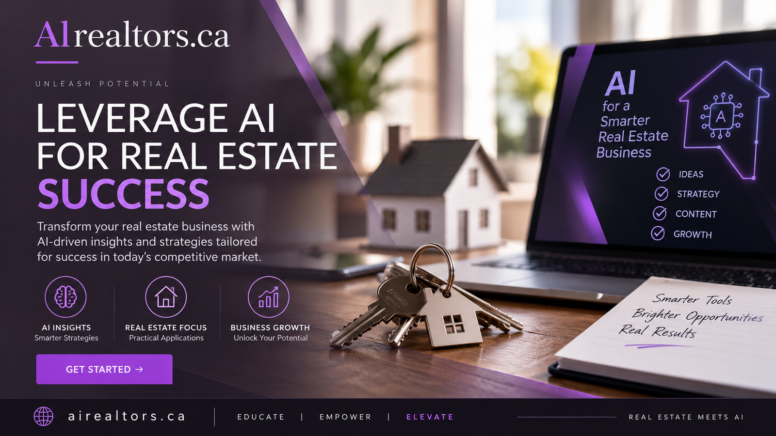 AI Realtors website project
