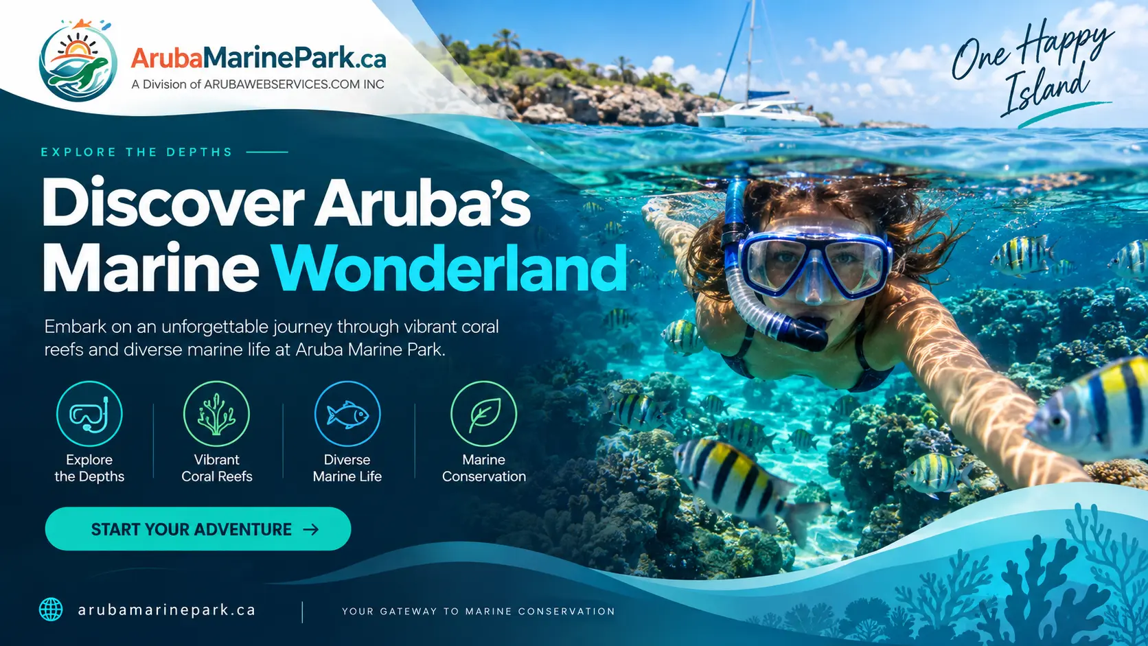 Aruba Marine Park website project