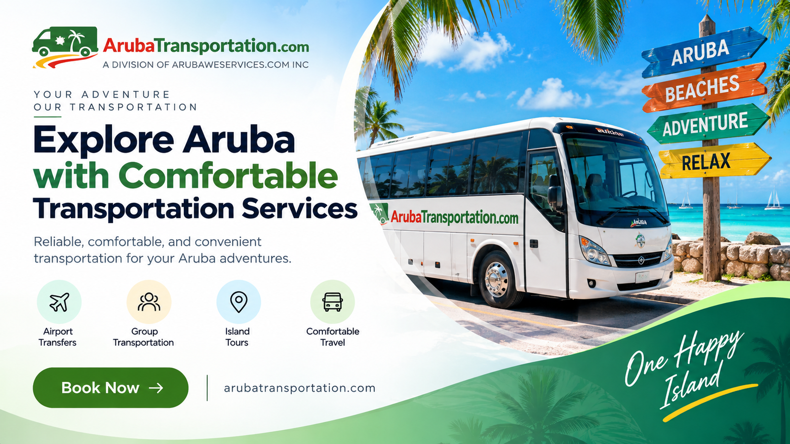 Aruba Transportation website project