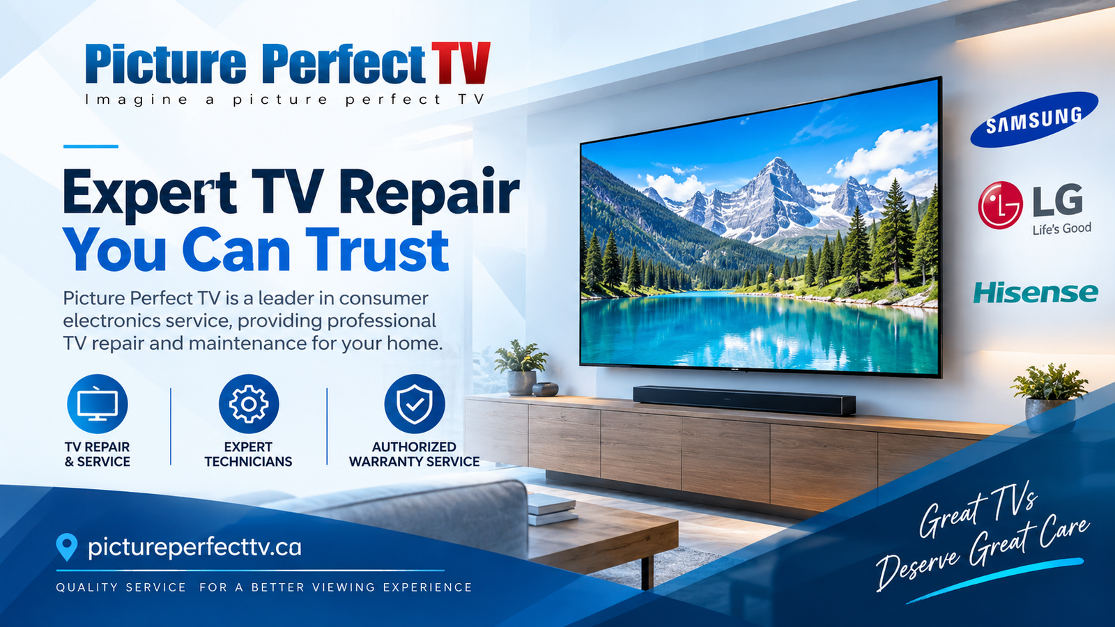 Picture Perfect TV website project