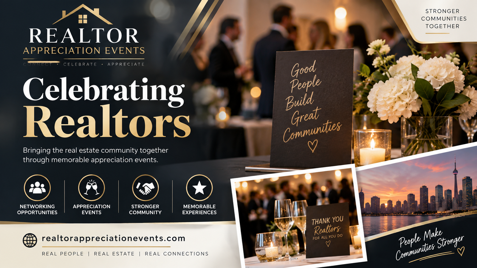 Realtors Appreciation Events website project