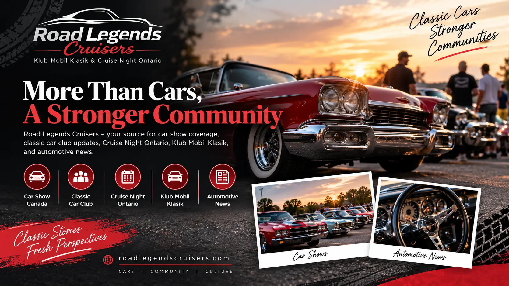 Road Legends Cruisers website project