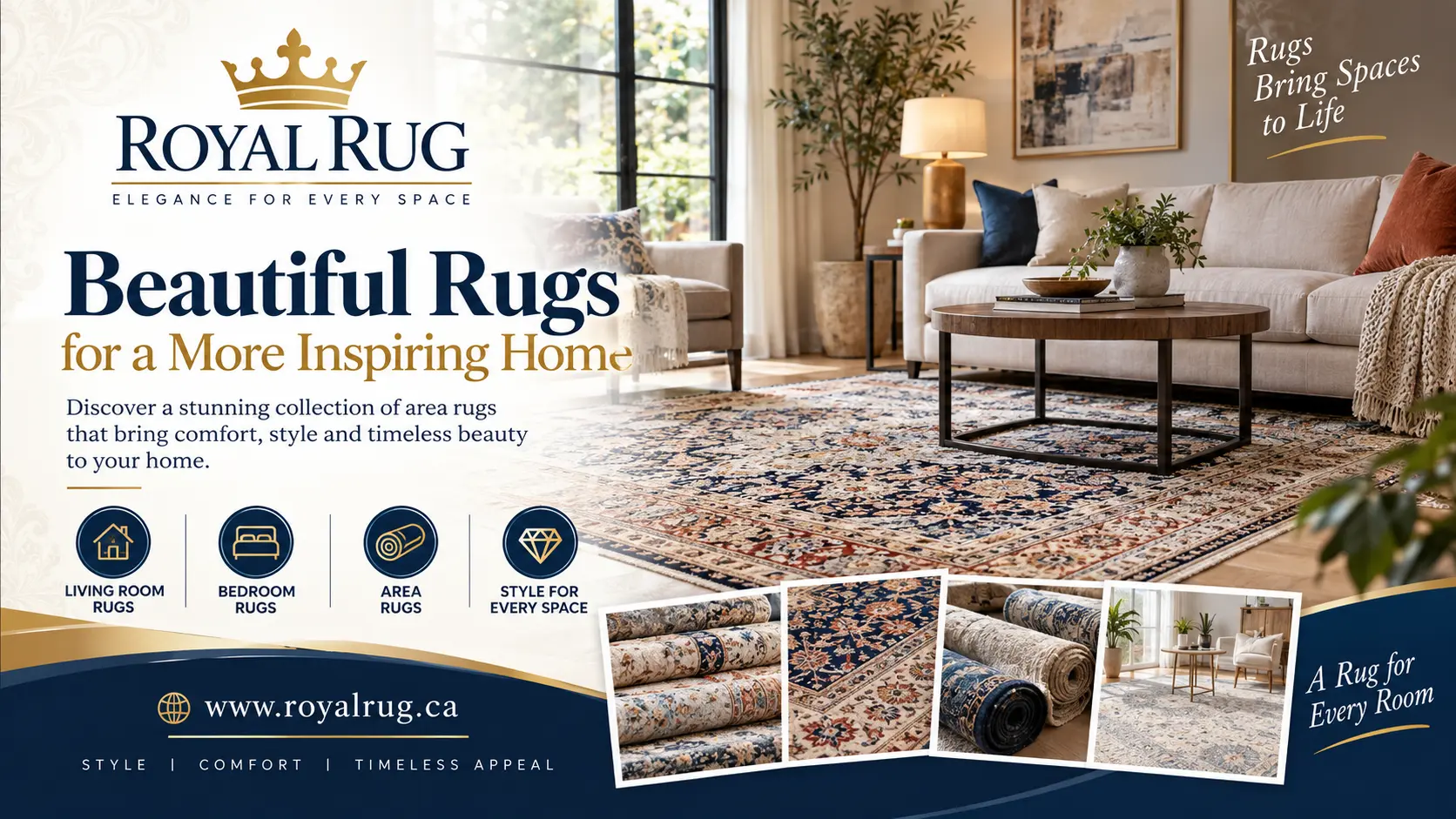 Royal Rug Rentals website project