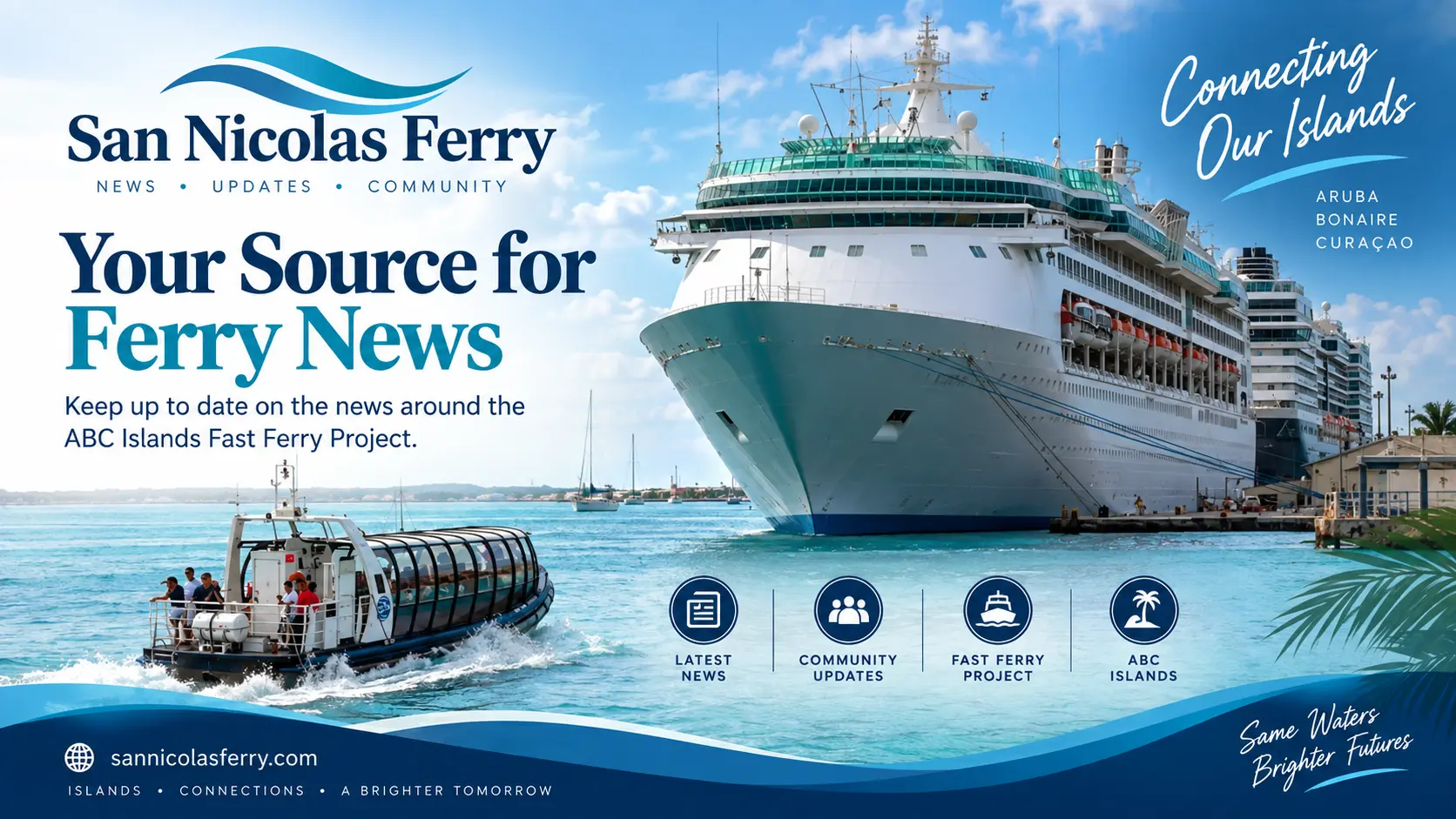 San Nicolas Ferry website