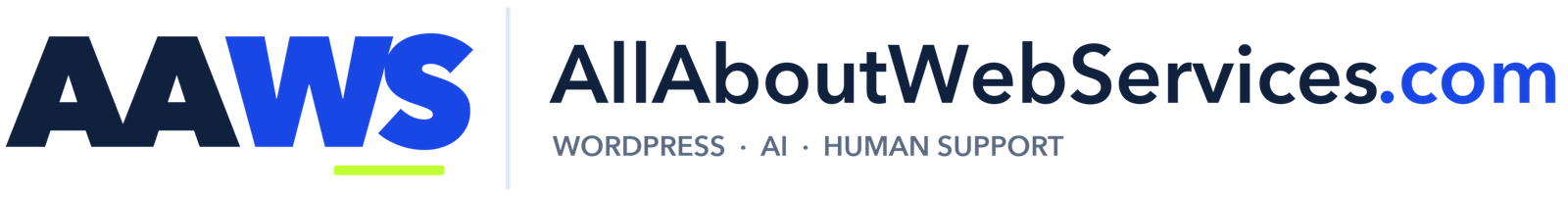 aaws logo with original tagline
