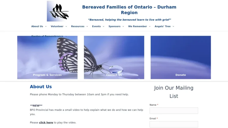 bfodurham.net website preview