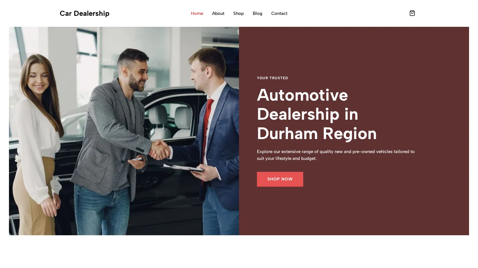 Car Dealership website