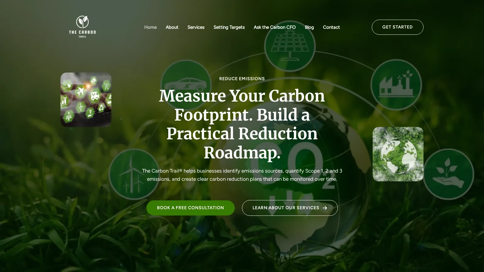 The Carbon Trail website